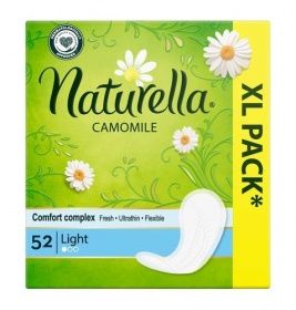 Прокладки Naturella Ежедневные Camomile Light Trio №52